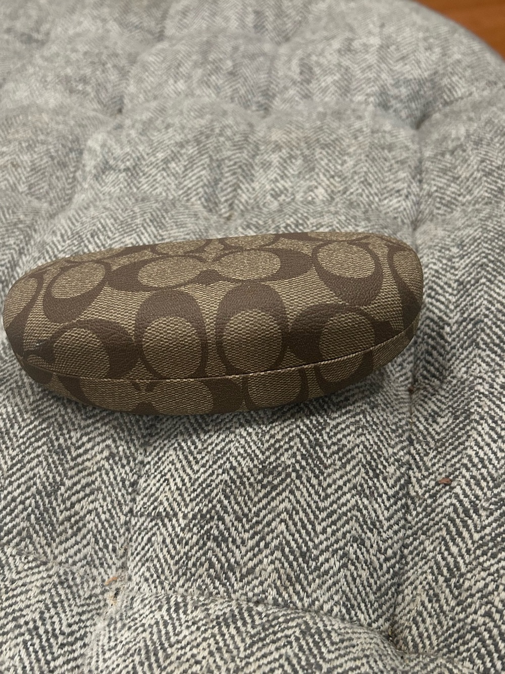 Coach brand eyeglass case